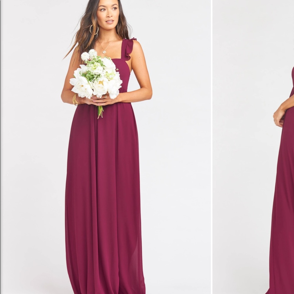 Show me your mumu bridesmaids gown